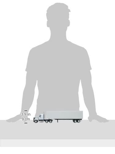 New-Ray 1:43 Long-Distance Tracker - International Lonestar (Plain White) view 2