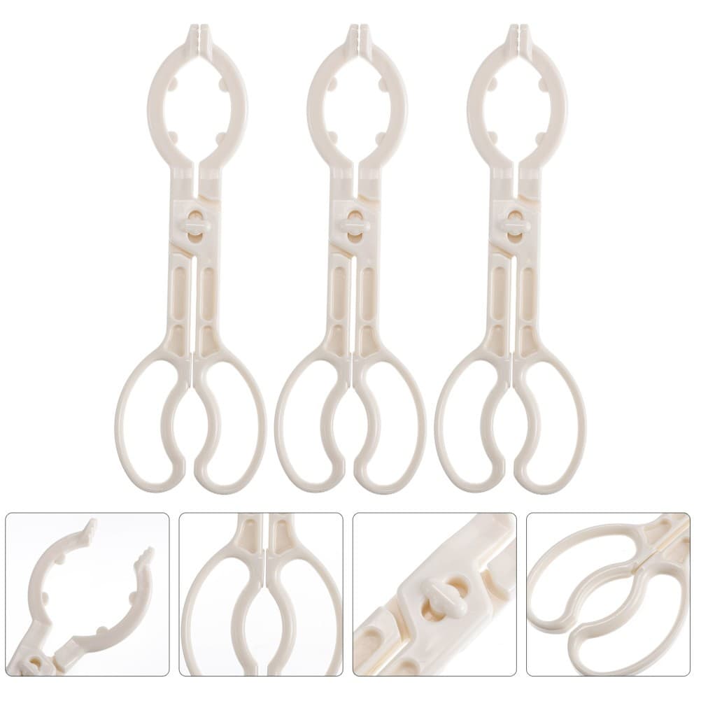 9 pcs  Baby Feeding Milk Bottle Clamp Non-Slip Nursing Baby Hot Bottle Tong