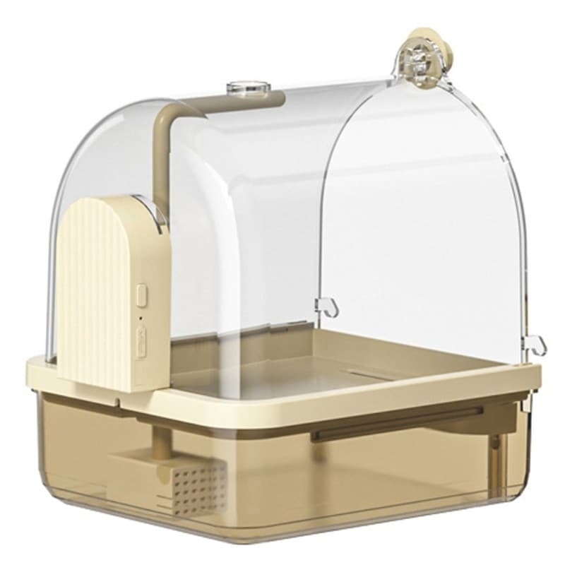 Hanging Bathtubs Shower Box Parrots Bathtubs Clear Automatic Visible Bath Shower