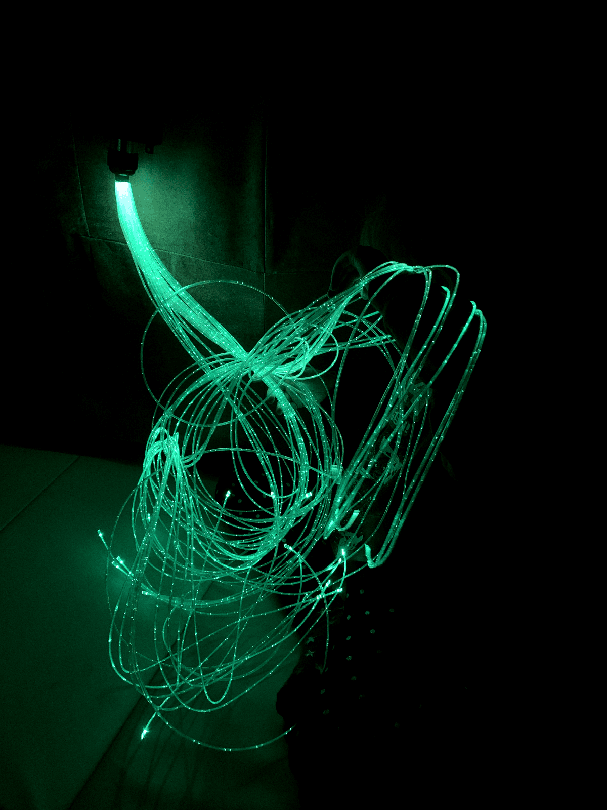 Fibre Optic Sensory Lights Harness - Moody | Calming Therapy 100x300cm