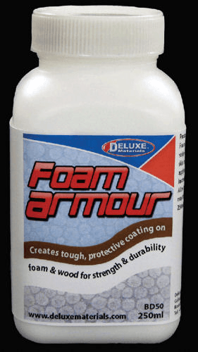 Deluxe Materials BD50 Foam Armour - For Protecting Foam and Wood