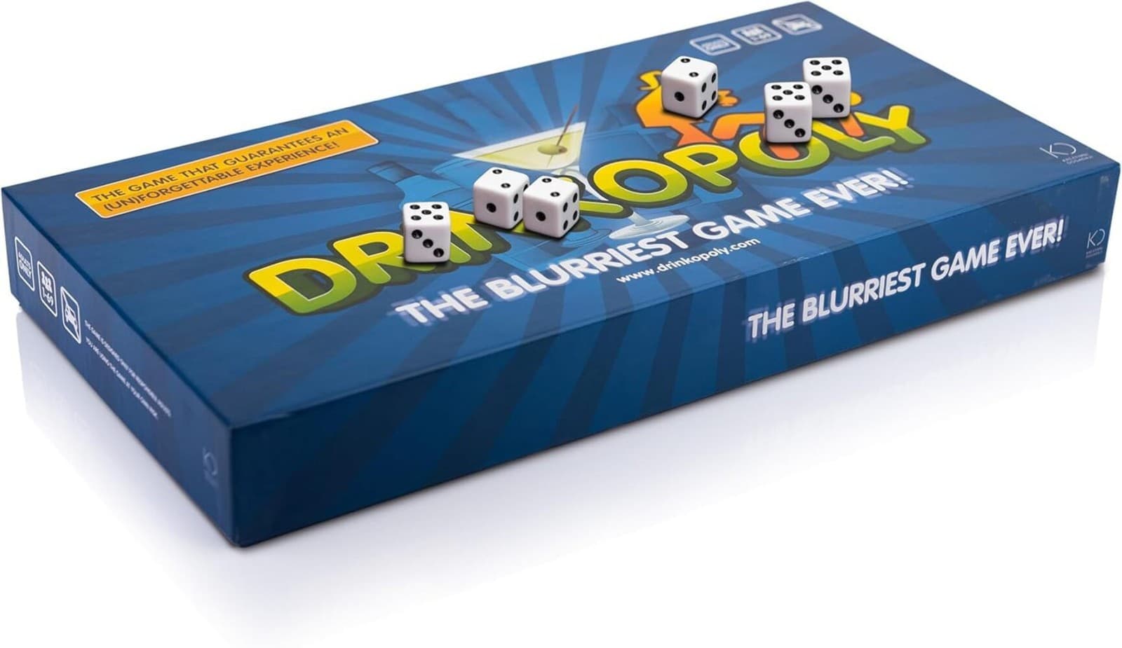 Drinkopoly – The King of Drinking Games | Party Board Game for Adults with 50 Ex