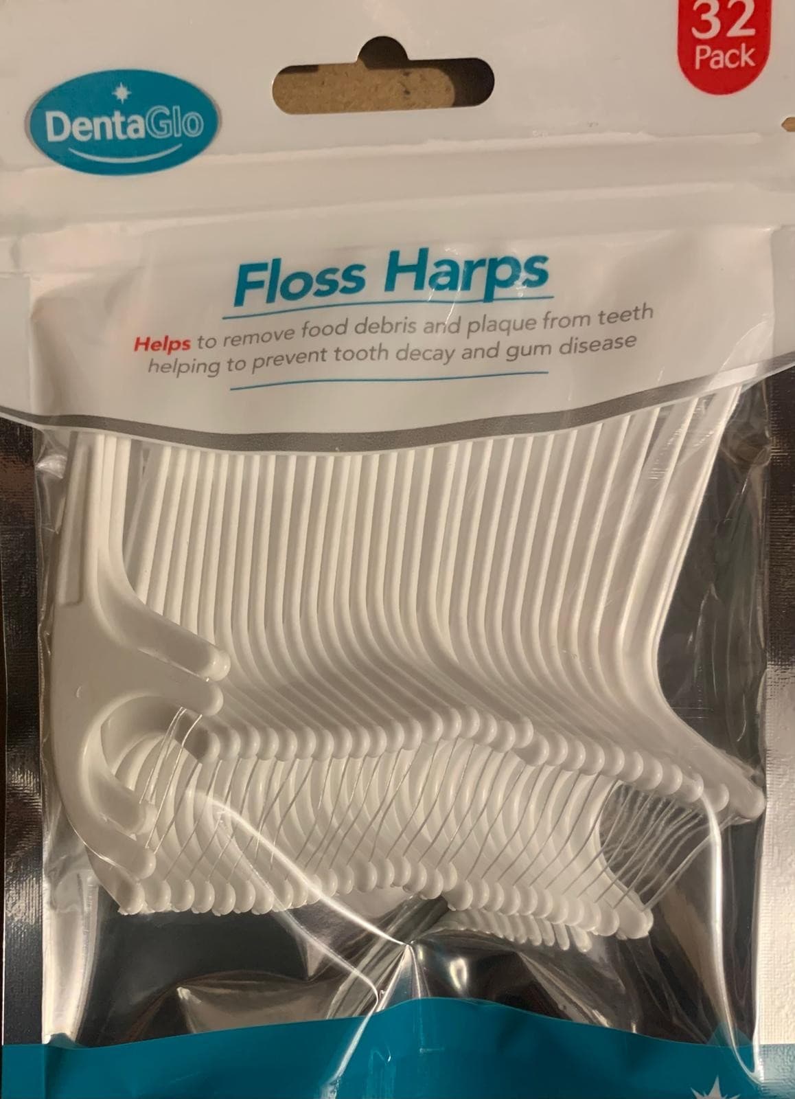 Floss Harps Dental care oral Care Tooth Picks Floss Sticks 32 Pack Floss Harps