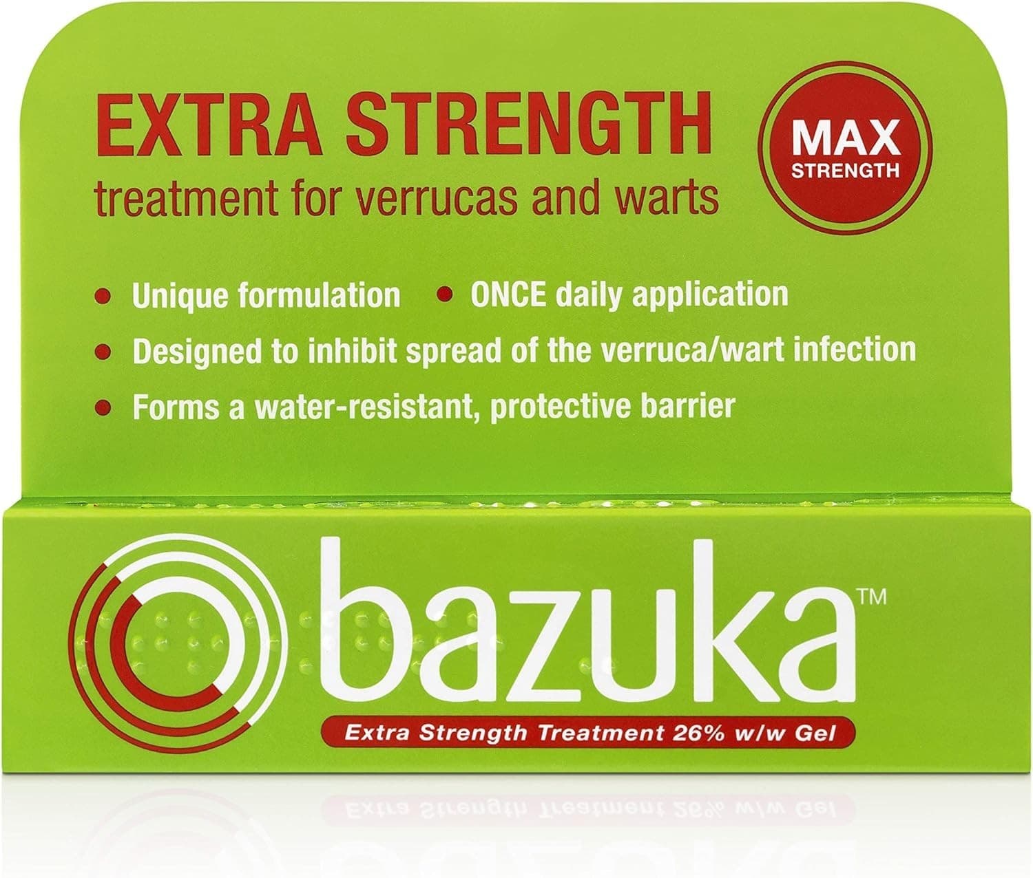 Bazuka Extra Max Strength Treatment Gel 6g Wart Verruca Corn Callus