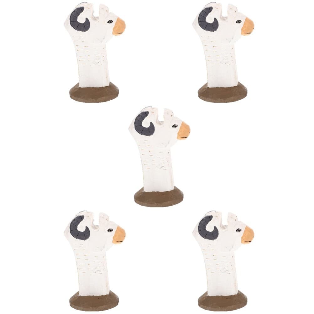 Sheep Glasses Stand Wood Eyeglasses Stand Desktop Decor Wood animal statue