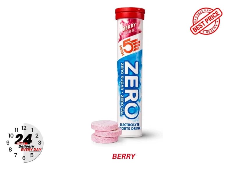 High 5 Zero Electrolyte Hydration Sports Drink Tablets Running Nutrition