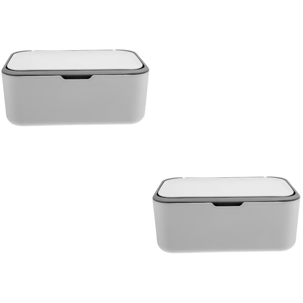 2 Pieces Travel Wipe Dispenser Container for Bathroom Baby Wipes