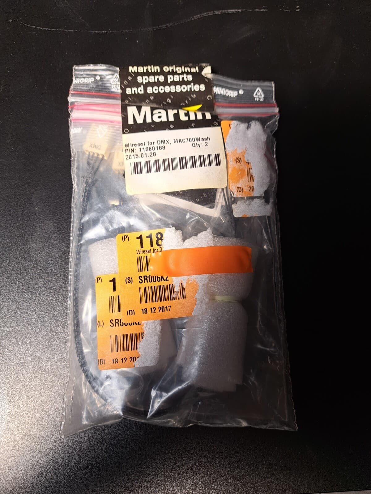 WIRESET FOR DMX| MAC 700 WASH P/N 11860188