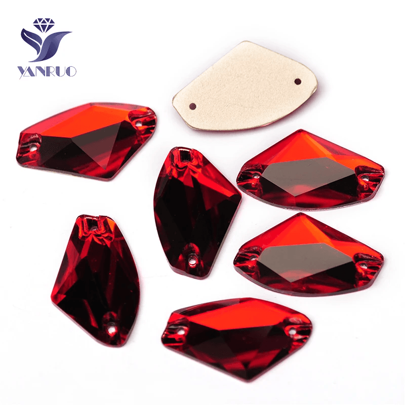Glass Rhinestone Horse Eye Crystal Jewels for Sewing