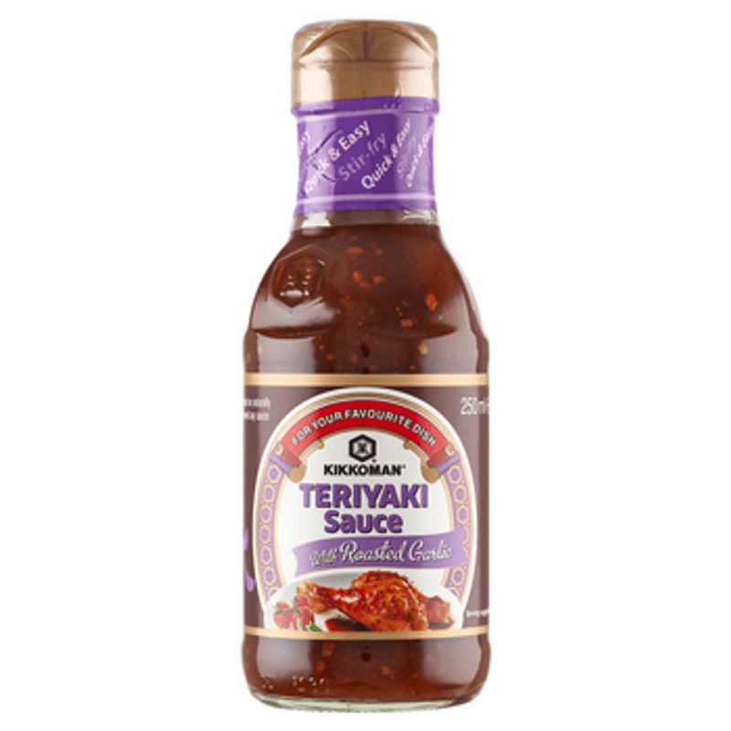 8715035270305 Kikkoman Sos Teriyaki z pieczonym czosnkiem 250 ml