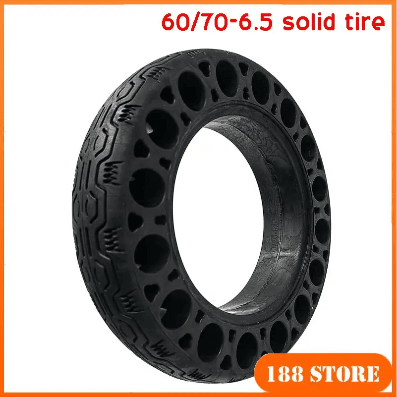 10 Inch Electric Scooter Solid Tire 60/70-6.5 Non Inflatable Explosion-Proof Tir