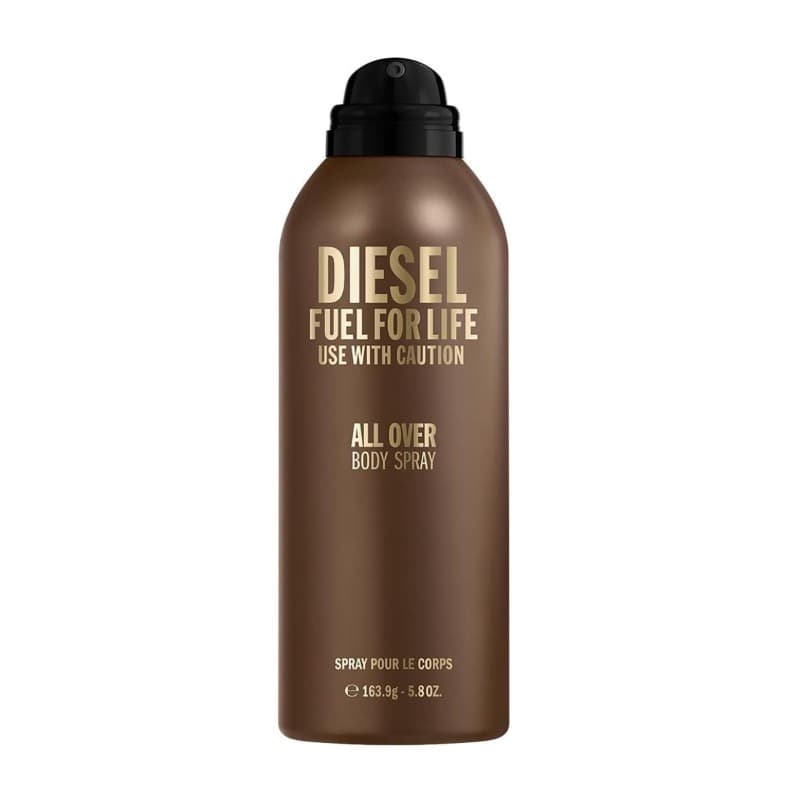 Diesel Body Spray Fuel For Life 163.9g Mens Fragrance All Over Body Mist