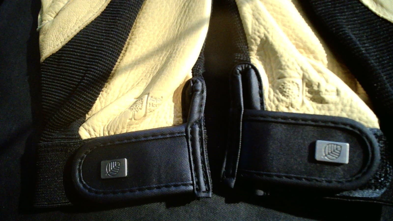 Jayco Gold Leaf Soft Touch Gents Gloves. Deerskin Leather. Yellow/black. New. view 2