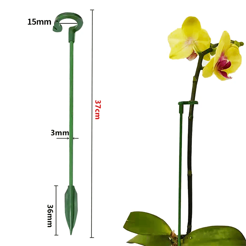 2/5/10Pcs Plastic Plant Supports Flower Stand Reusable Protection Fixing Tool Ga