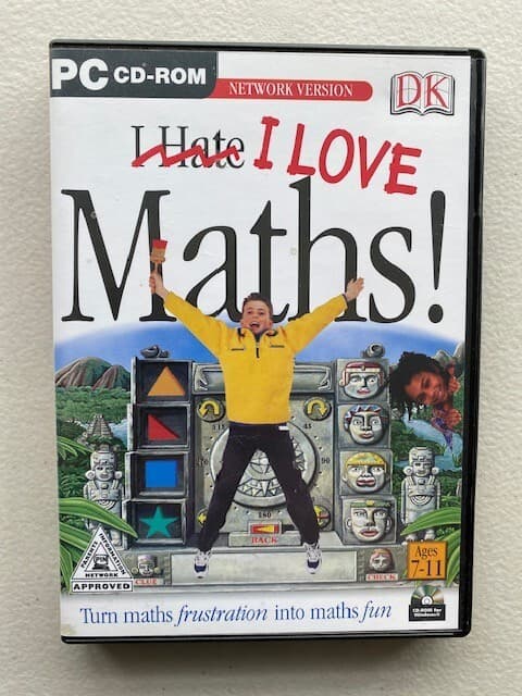 PC I LOVE MATHS EDUCATIONAL SOFTWARE NEW AGES 7-11