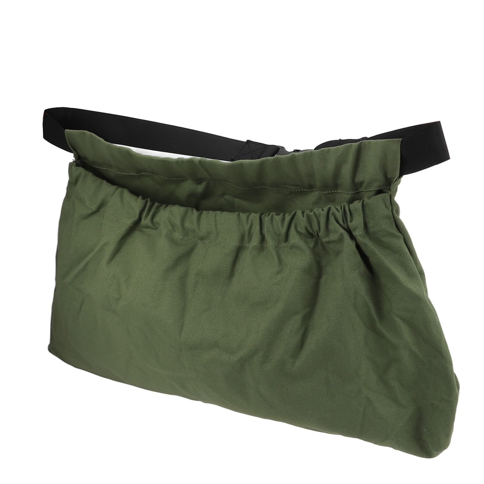 (Green)Picking Bag Waist Hanging Design Foldable Large Capacity Oxford Clot SG view 2