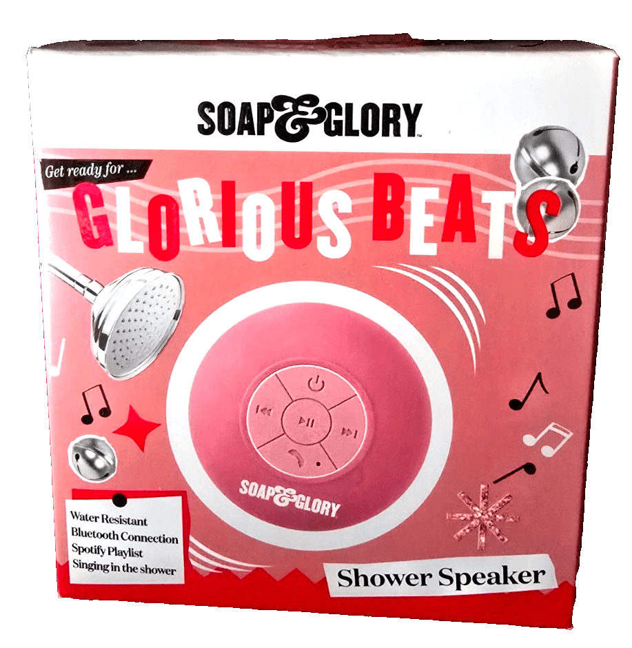 Soap and Glory Glorious Beats Water Resistant Shower Speaker Gift