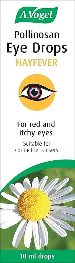 A.Vogel Pollinosan Eye Drops Hayfever for Red and Itchy Eyes 10ml Drops