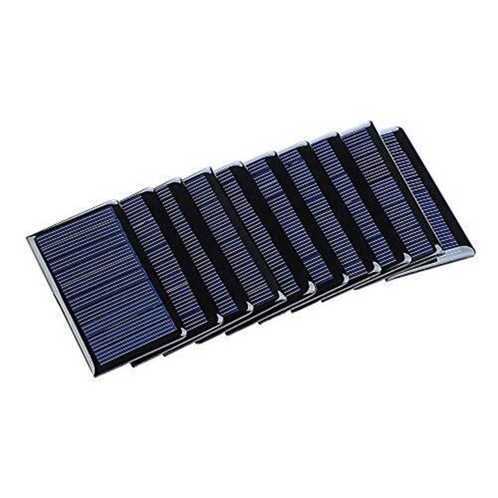 DIY 10pcs Solar Cells 2V 150mA Solar Panels for Renewable Energy For Projects