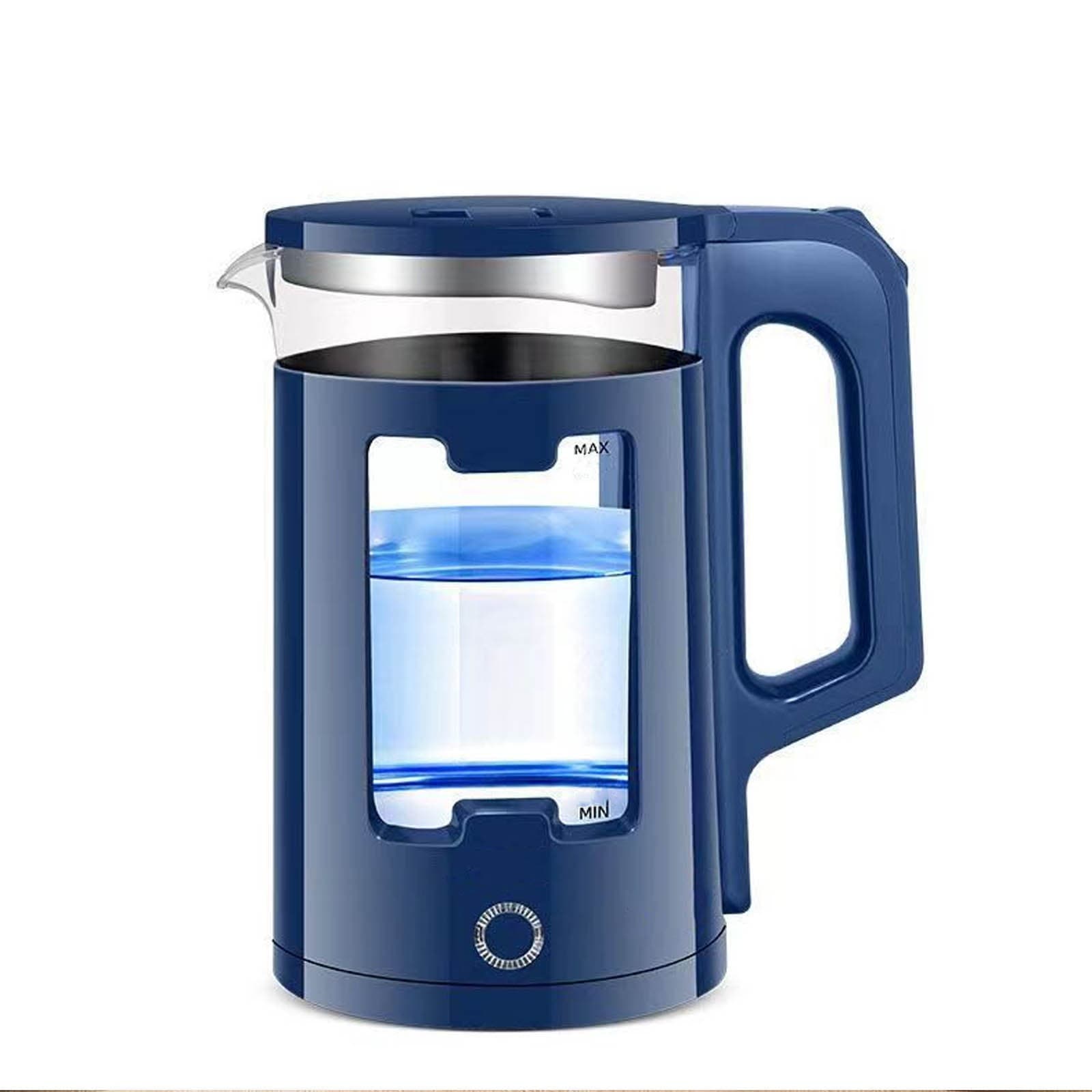 2.3L Insulated Electric Kettle Glass Body 304 Stainless Steel Fast Boil 2000W