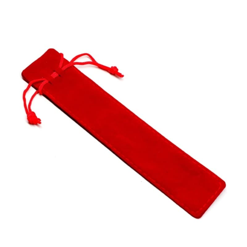 Velvet Pen Pouches| Single Pen Sleeve Holder with Drawstring Small Pencil Pouch