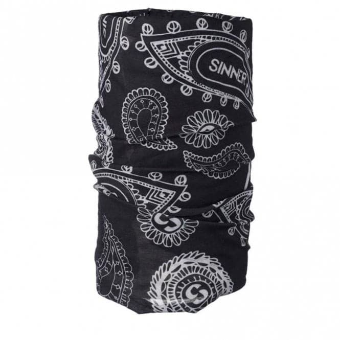 Sinner Bandana Black Paisley view 2