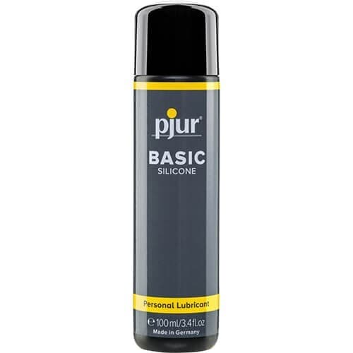 Pjur Basic Lubricant Silicone Condom Friendly 2 Bottles (100ml) view 2