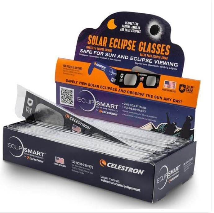 Celestron EclipSmart Solar Eclipse Glasses - Box Of 50