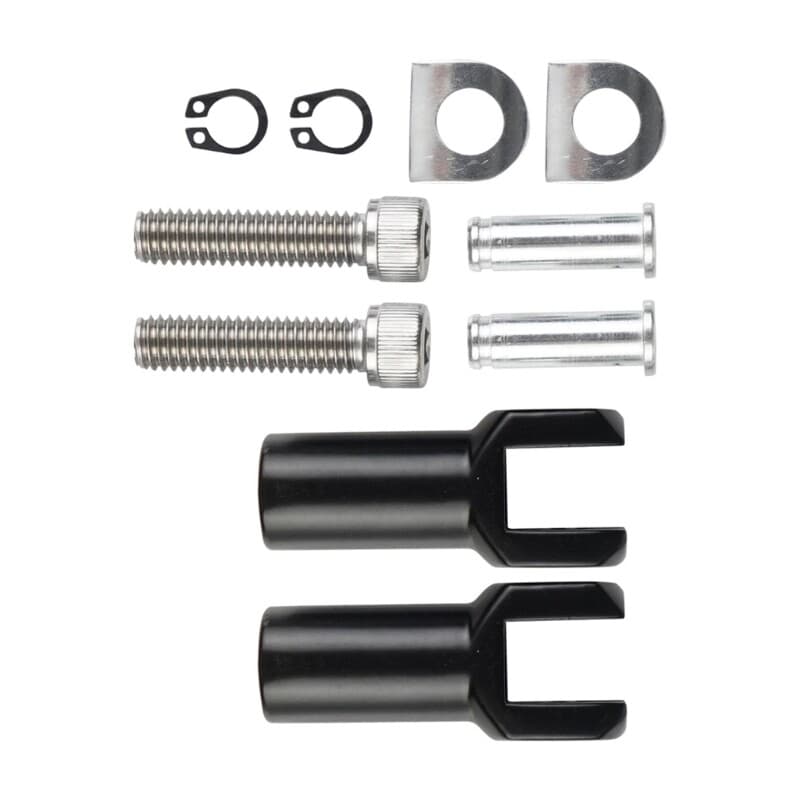Rear Footrest Mounting Support Kit Enhanced Riding Experience Riders Convenience