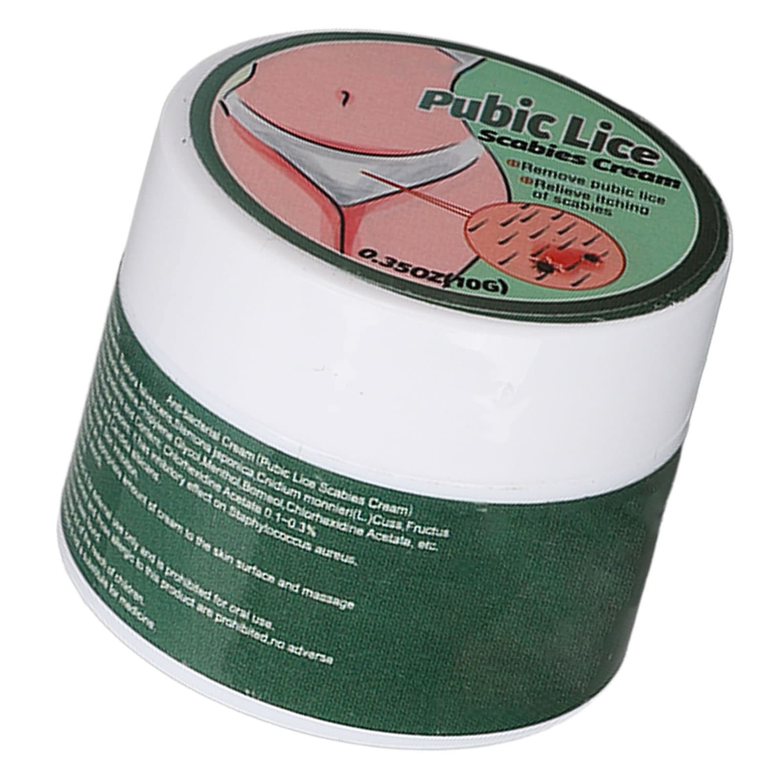 2pcs 10g Lice Treatment Cream Fast Acting Organic Pubic Lice Treatment Cream REL