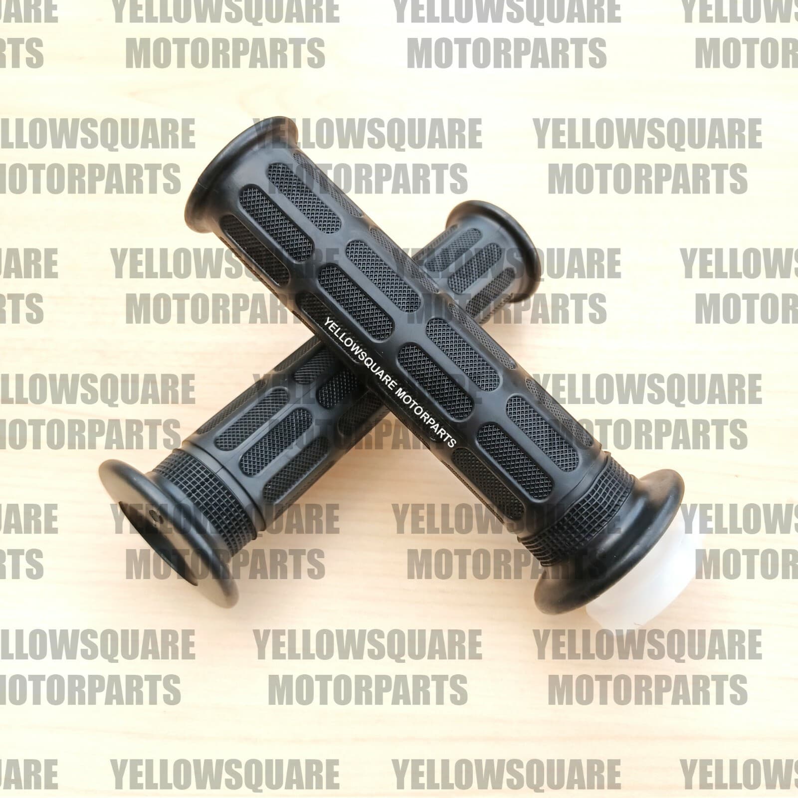 Handlebar Grips 22mm 7/8\" 135mm Length - Handle Bar Throttle Twist Pair Grip