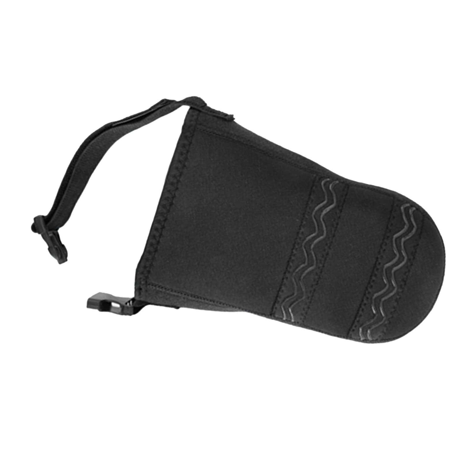 Doact Upgraded Nonslip Antidirty Double Adjust Front Foot Pad Black One Size CUT view 2