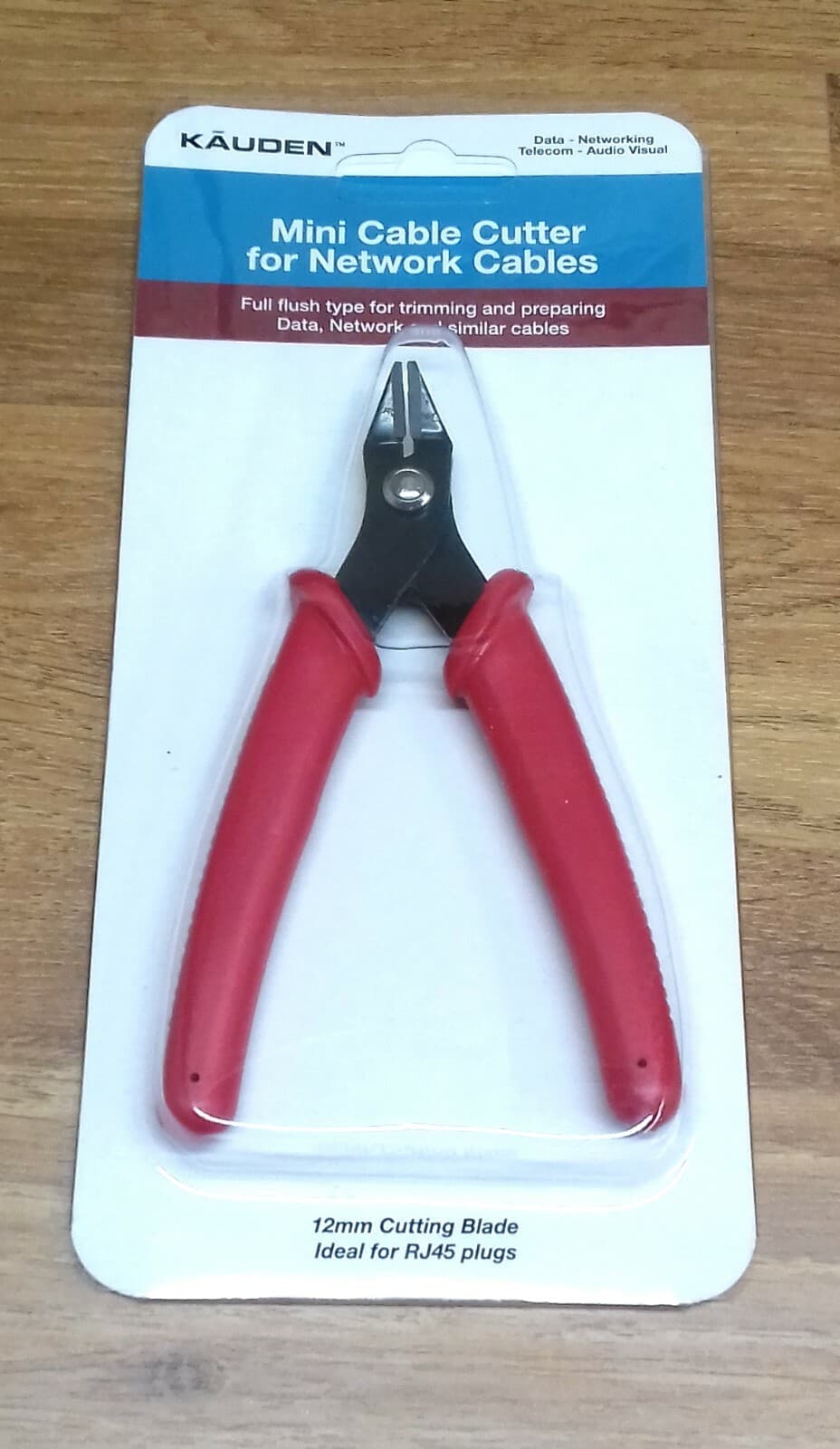 Kauden Mini Cable Flush Cutter Trimmer for Data Network Plug Installation XT490