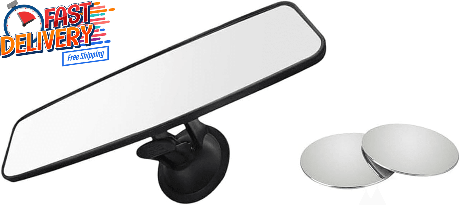 3 Pcs Rear View Mirror for Driving Test| Driving Instructor Mirror| Interior Car