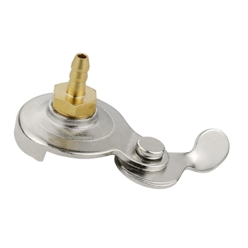 Safety Assured Butanes Adapter with Pressure Control Brass for Mountain Climbers