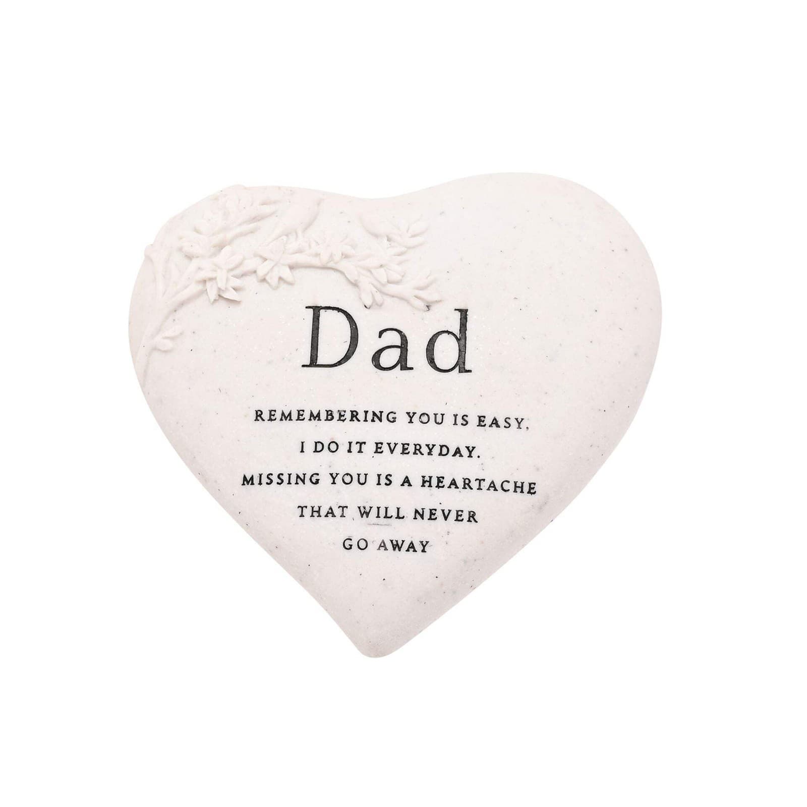 Thoughts of You Graveside Branch Heart - Dad