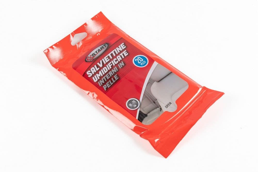 START Moist Wipes for Leather Surfaces Preserve Freshness Pack view 2