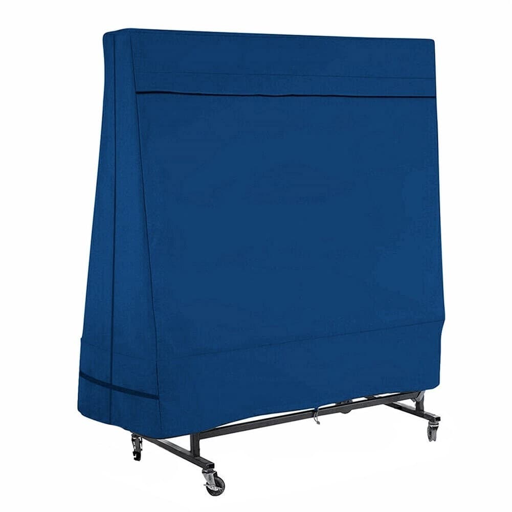 Adjustable Blue Table Tennis Cover for Effective Dirt and Weather Protection