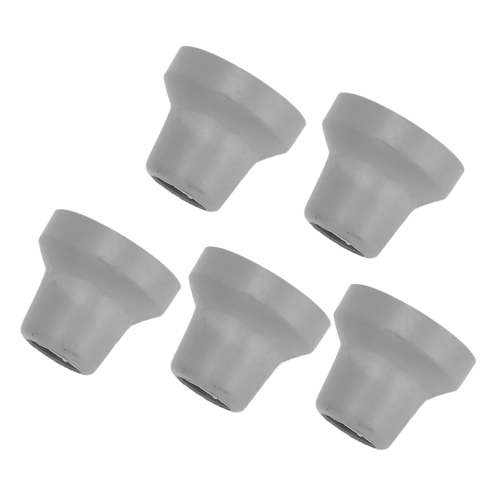 5Pcs Crutch Tips Crutch Tips 16mm Replacement Crutch Tips Grey view 2