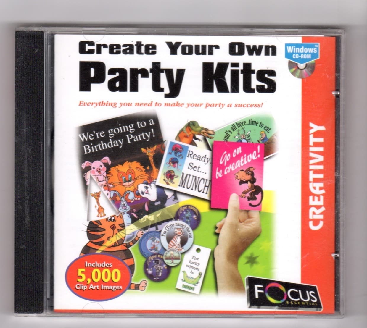 (IE877) Create Your Own Party Kits - 1999 PC CD-ROM