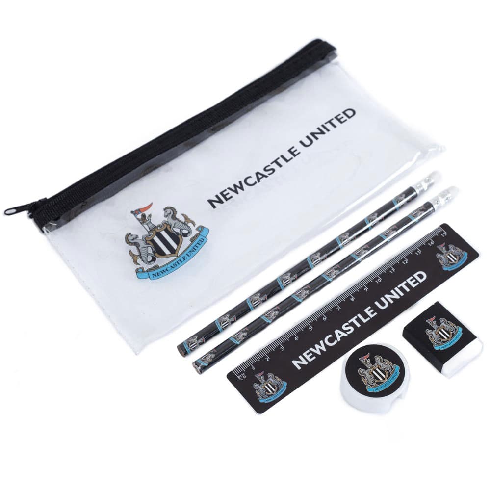 Newcastle United FC 6pc Stationery Set - Brand New Official Merchandise