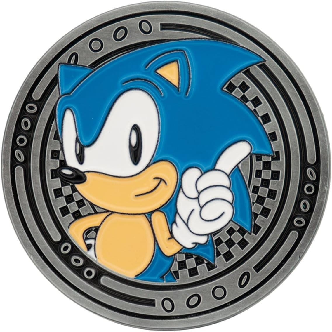 FaNaTtik Sonic the Hedgehog Sonic and Tails Limited Edition Sammelmünze - Silberfa view 2