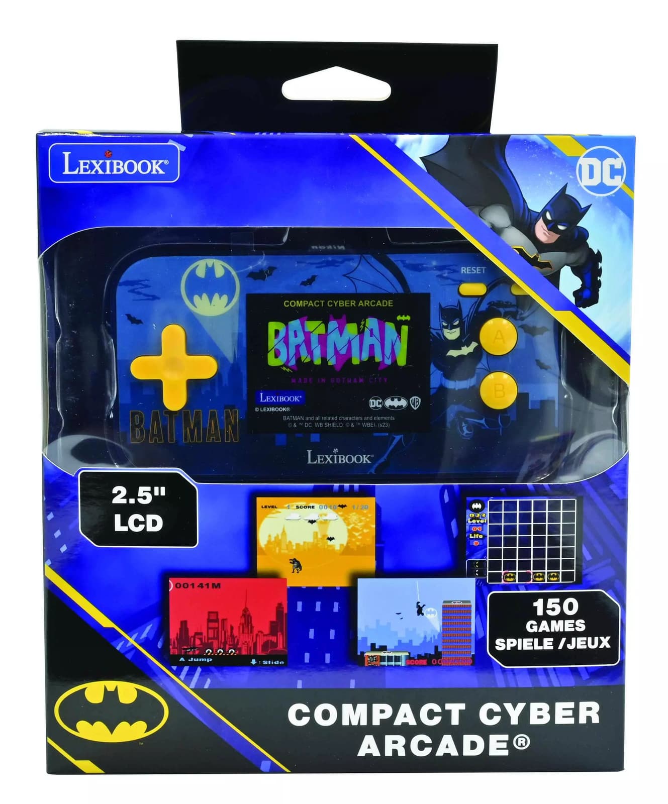 3380743093956 Konsola Batman Compact II Cyber Arcade Lexibook JL2367BAT Lexibook