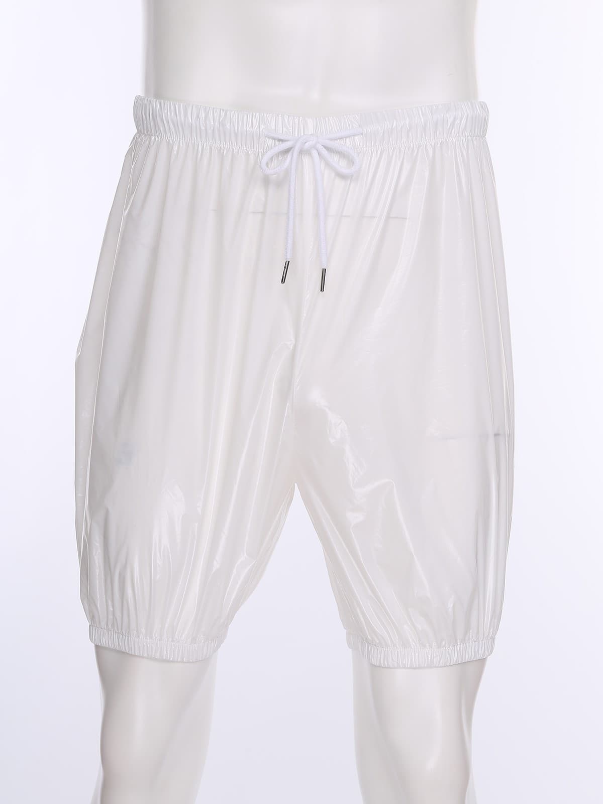 Mens Reusable Beach Diaper Cover For Elderly Patient Shorts Elastic Trousers