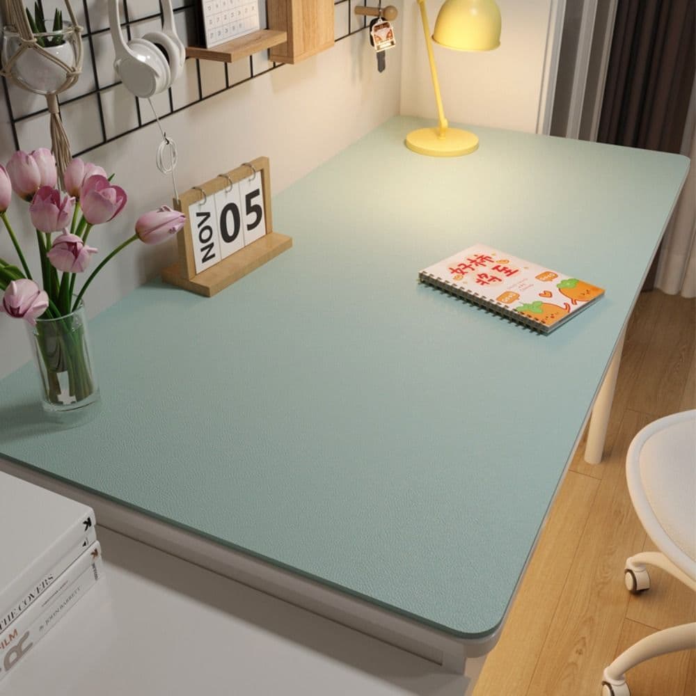 Protection Eye Coffee Table Mat Leather Computer Desk Mat Student Desk Mat