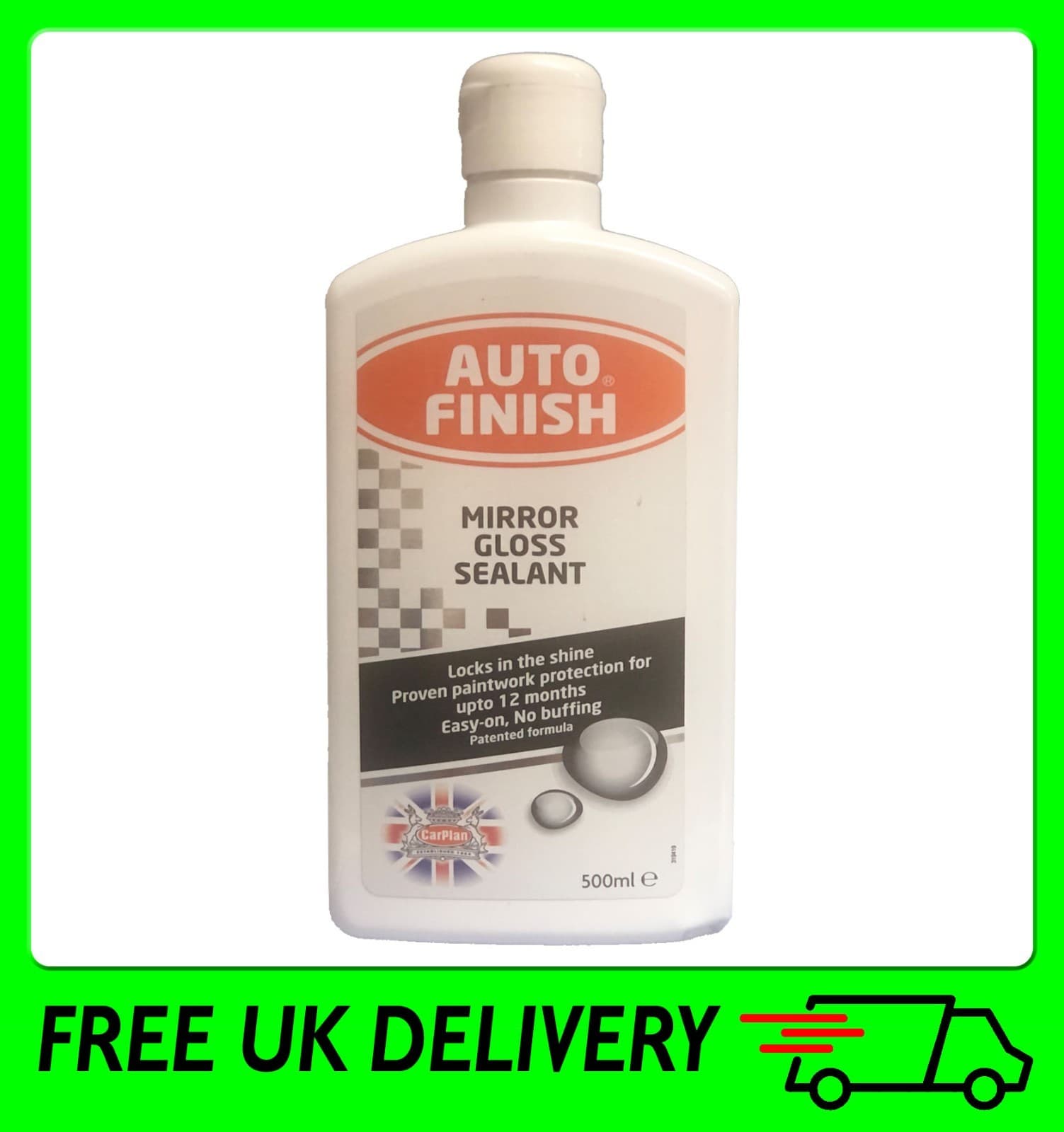 CarPlan Auto Finish Mirror Gloss Sealant 500ml (AFE505)