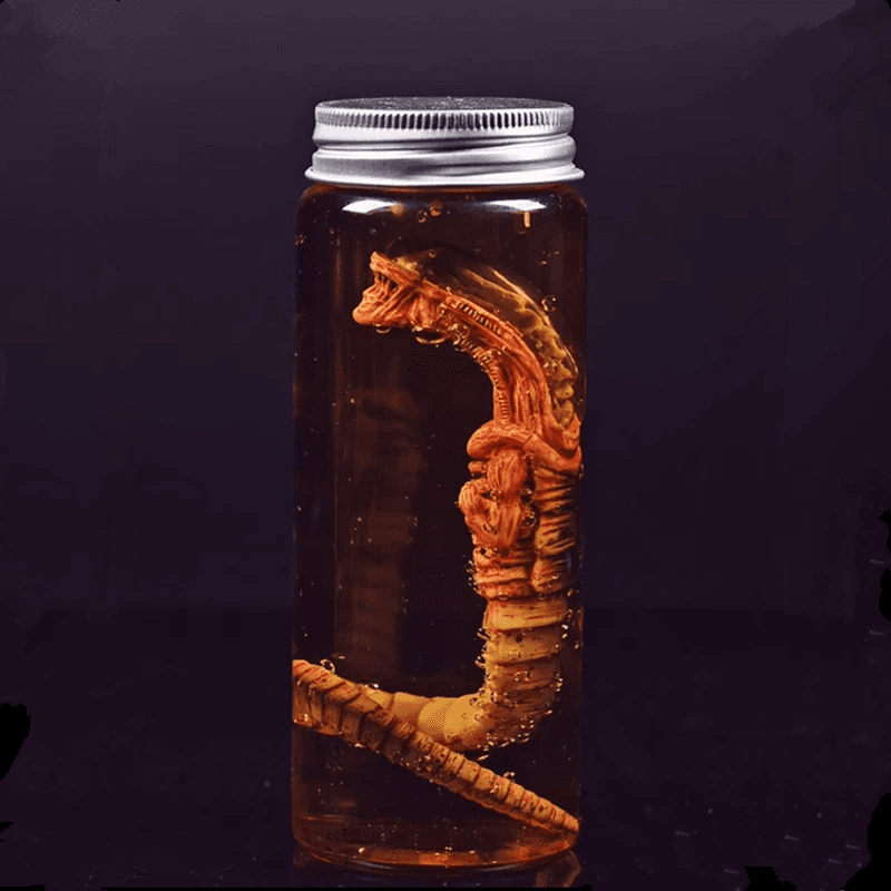 Alien Jar Xenomorph Specimen Facehugger Embryo Jar Movie Prop Replica