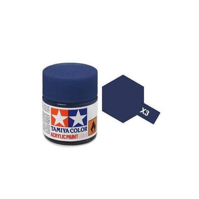 Tamiya Acrylic Mini Paints X-3 Royal Blue