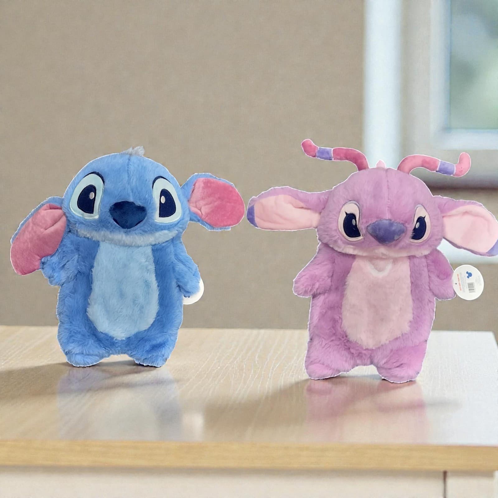 Soft Plush Hot Water Bottle 0.8L Cute Animal Cover Single or Pack of 2