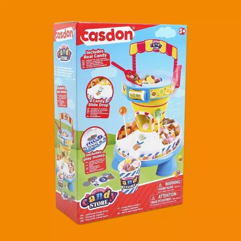 Casdon Pick and Mix Candy Store | Interactive Sweet Shop Set For Children 3+ | Ro